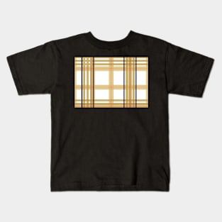 Unique Check Pattern Kids T-Shirt